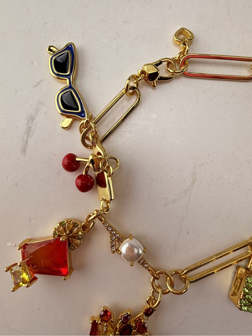 NWOT Kate Spade Gold Sweet
Treasures Charm Bracelet - Picture 12 of 16